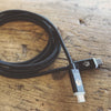 Rugged Absolute Black Type C to C LED Cable