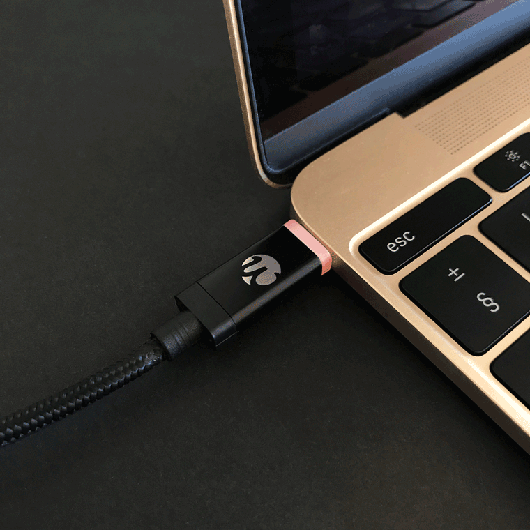 USB-C to USB-C LED Cable